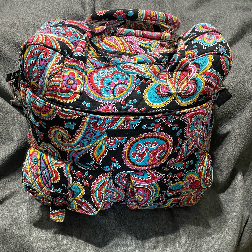 Vera Bradley travel overnight weekend bag- like new!